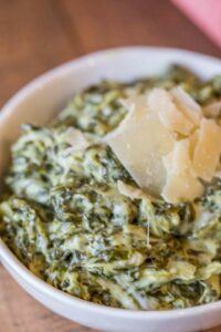 Quick and Easy Creamed Spinach