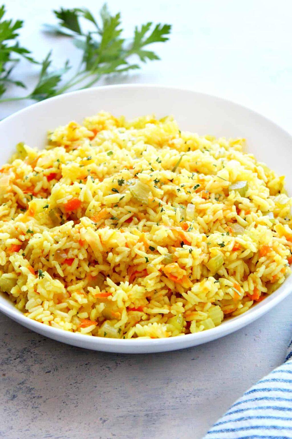 rice pilaf | Cynthia Eats