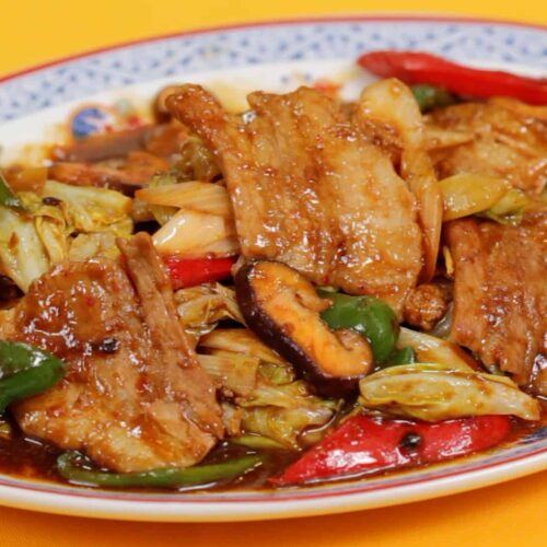 Chinese Twice Cooked Pork Belly