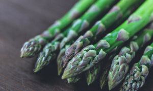 Roasted Asparagus with Pine Nuts