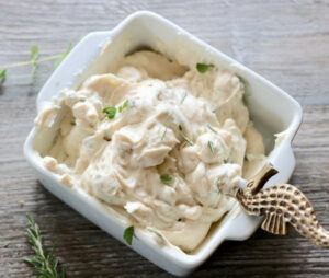 Sour Cream Horseradish Mashed Potatoes
