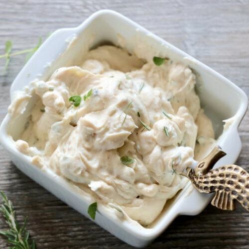 Sour Cream Horseradish Mashed Potatoes