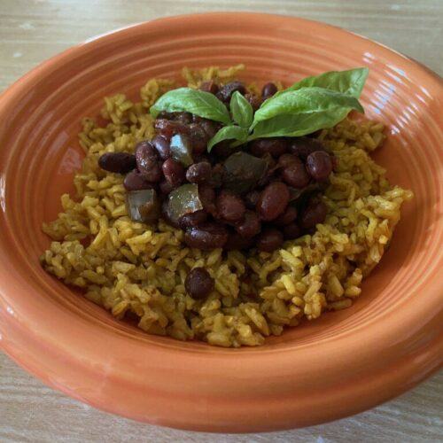 Slow cooker Spicy Red Beans and Rice