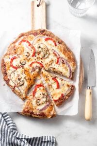 Low Carb Chicken Pizza Crust